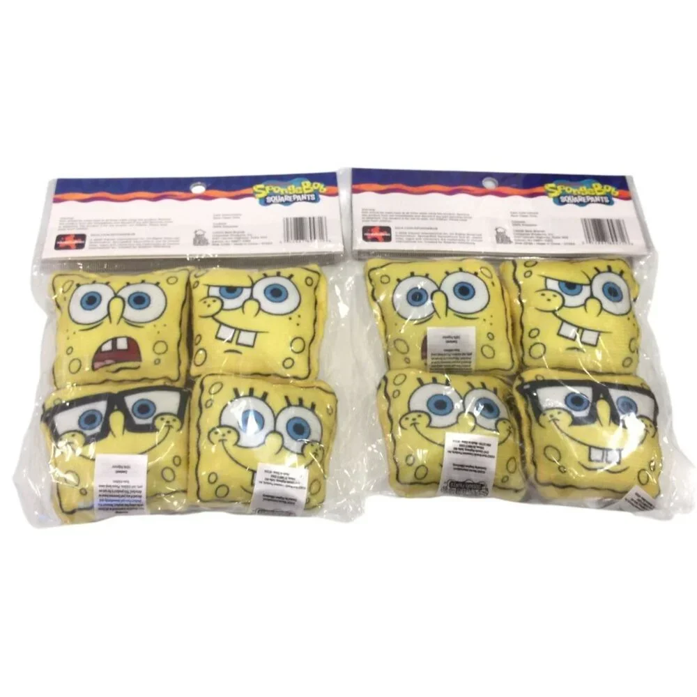 Spongebob Squarepants Cat Toys 2 Packages Set of 8